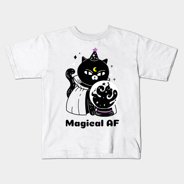 Magical AF Kids T-Shirt by ArtbyLaVonne